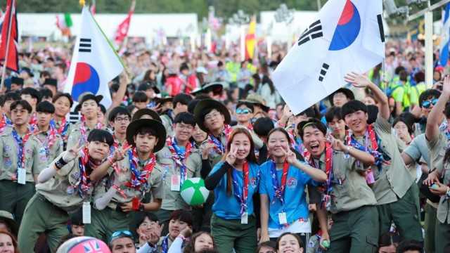 서울서 감동 받는 英 스카우트 "한국인들 다가와 사과…고맙다고"